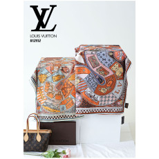 [LOUIS VUITTON] 루이비통 JEU DE LOUIS 주 드 루이스 90 스퀘어 스카프
