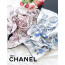 [CHANEL] 샤넬 23SS 달마시안 강아지 CC 로고 스퀘어 실크 스카프