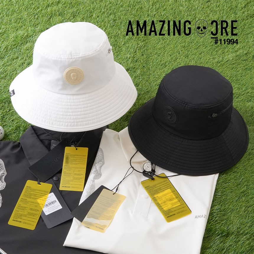 [AMAZING CRE] 어메이징크리 남여공용 WIDE ZIPPER  버킷햇