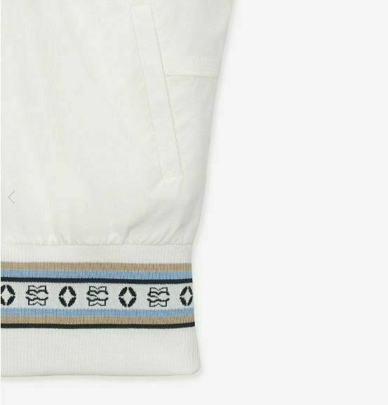 사우스케이프 모노그램 스트라이프 우븐 점퍼  (WOMEN)