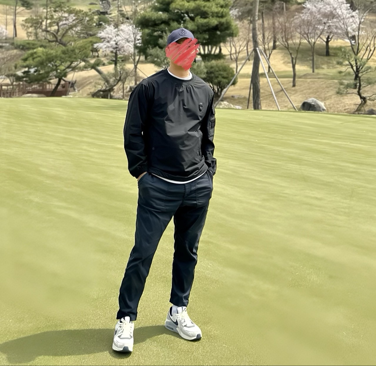 [Amazing Cre]  어메이징크리 플렉스모션 우븐 라운드 아노락