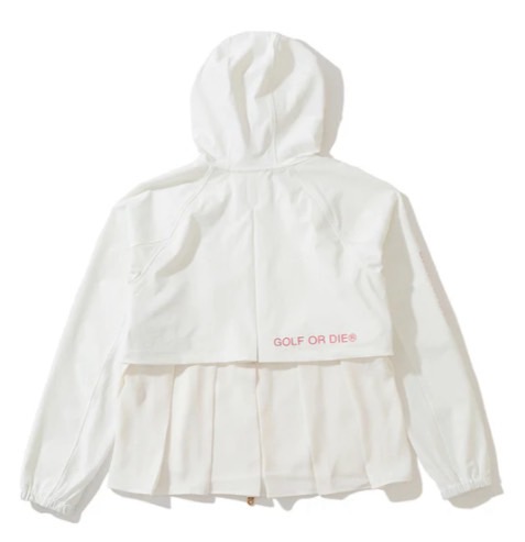 [ MARK&RONA ] 마크&로나 큐빅 로고포인트 우븐 아우터