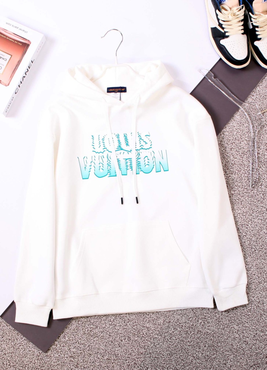 [ louis vuitton ] 루이비통 레터링  그라데이션  후드탑