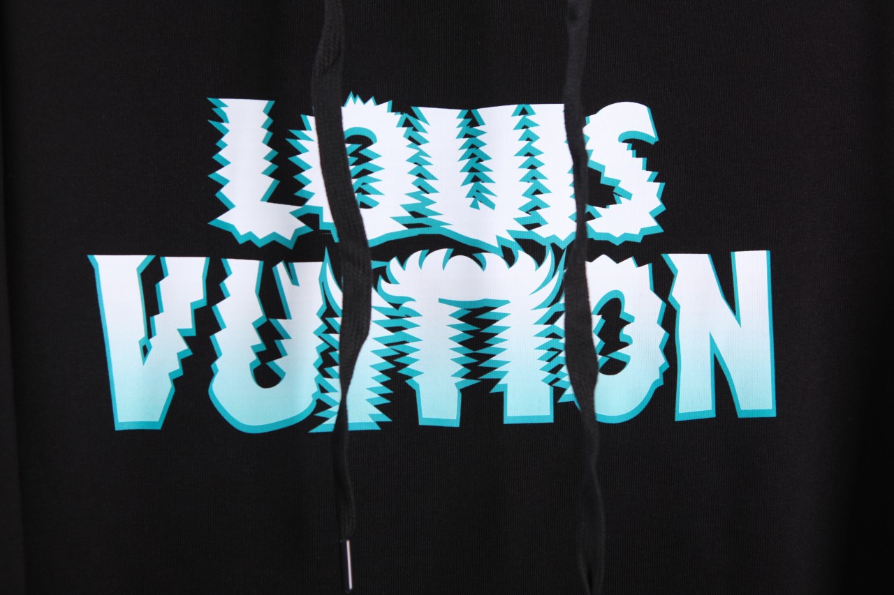 [ louis vuitton ] 루이비통 레터링  그라데이션  후드탑