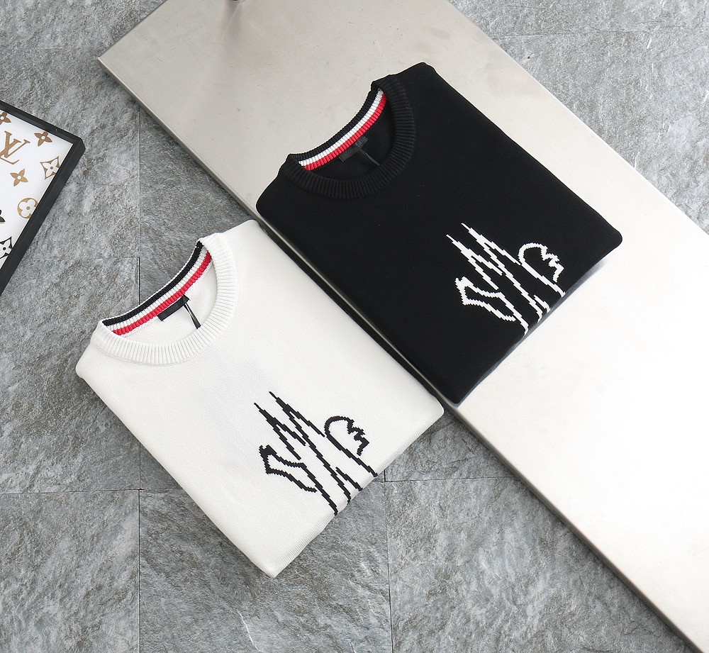 몽클레어 신상 그레노블 블랙오뚜기와펜 양모라운드