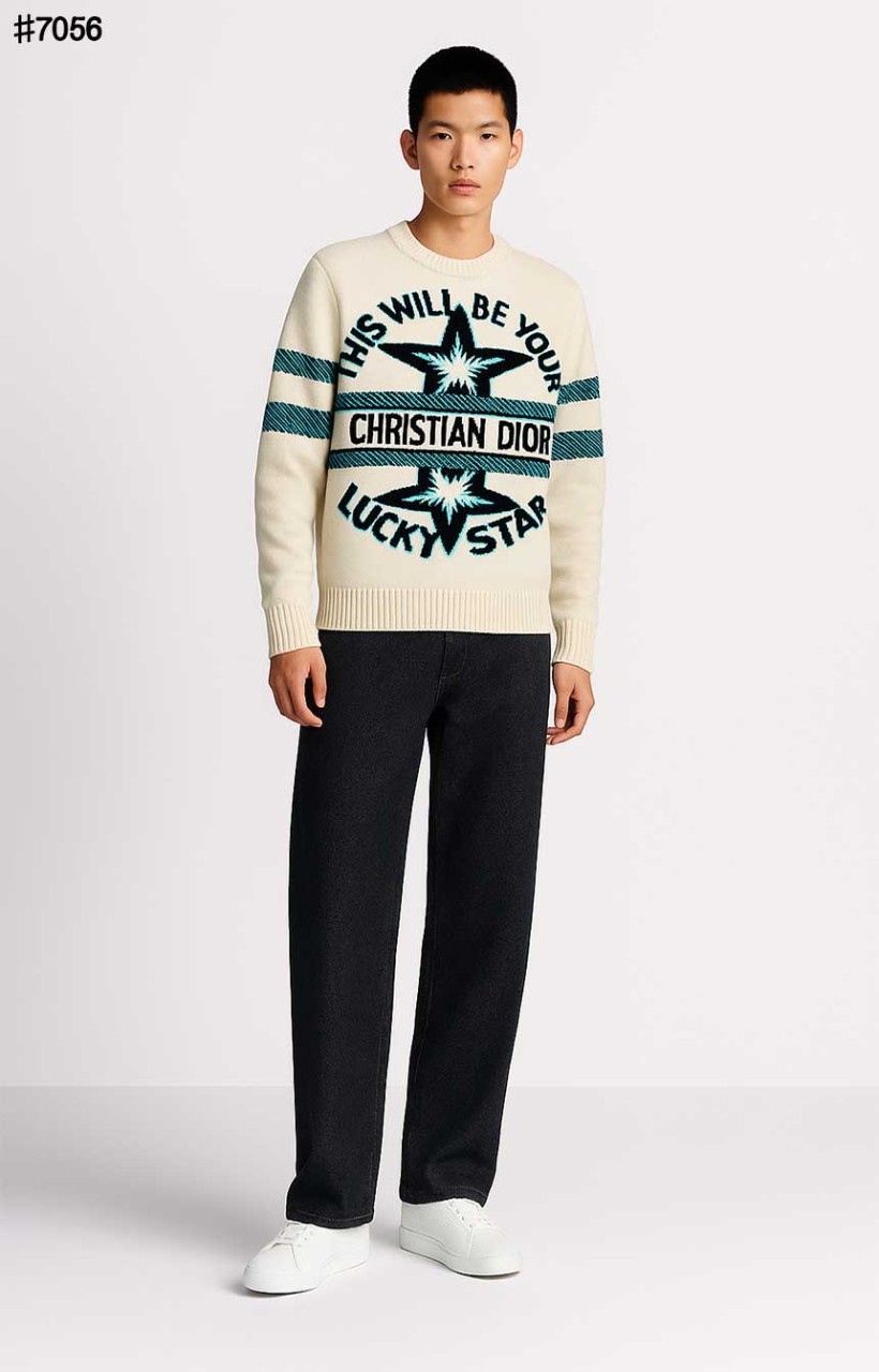 [DIOR] 크리스찬 디올 럭키 스타 울 블렌드 니트 풀오버