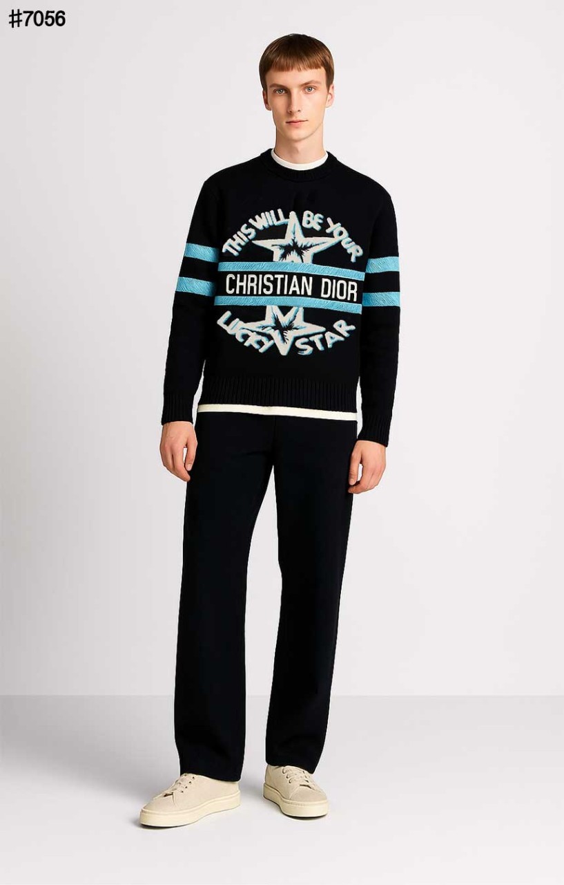 [DIOR] 크리스찬 디올 럭키 스타 울 블렌드 니트 풀오버
