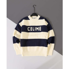 수입고급 셀린느 스트라이프 니트