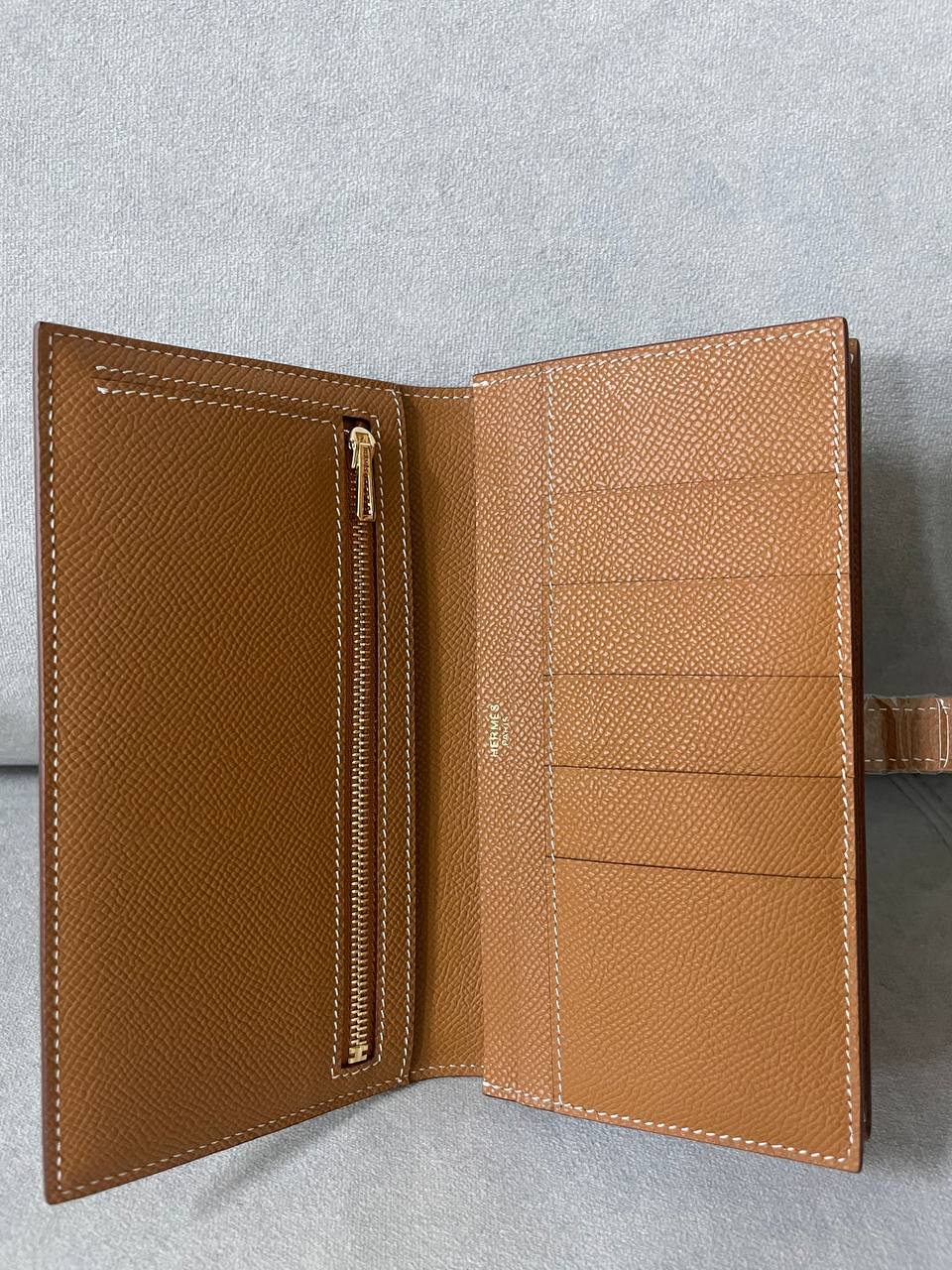 [HERMES] Bearn 수플레 장지갑