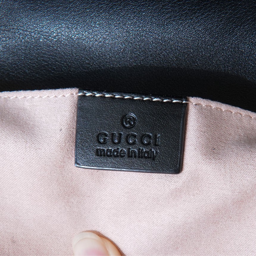 [GUCCI] 구찌 GG 마몽 마틀라세 숄더백 스몰