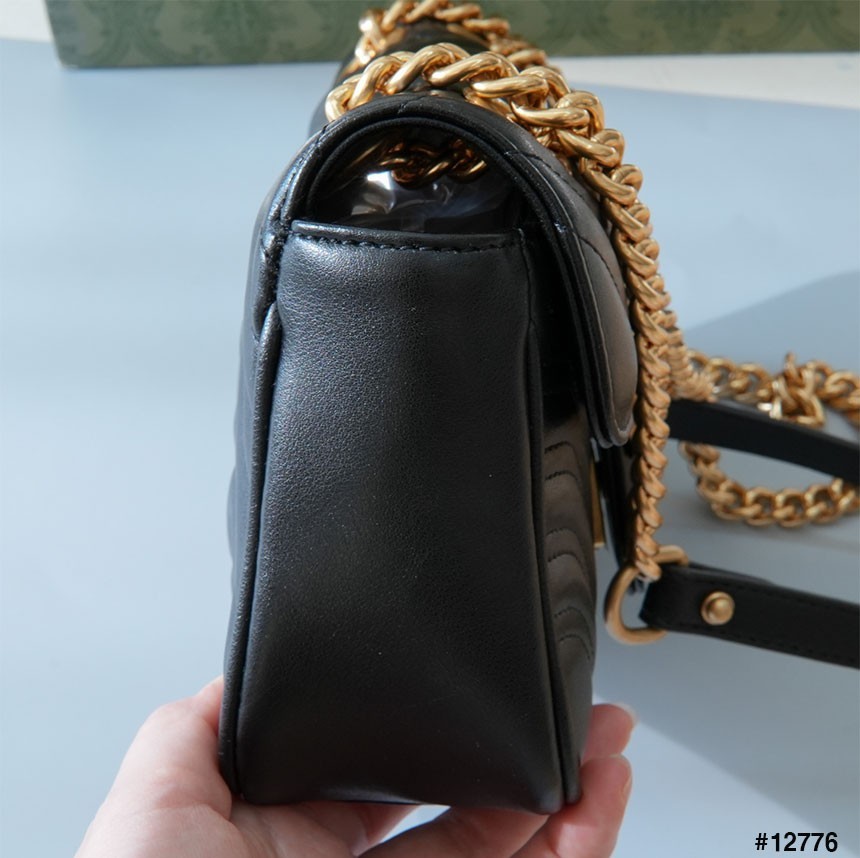 [GUCCI] 구찌 GG 마몽 마틀라세 숄더백 스몰