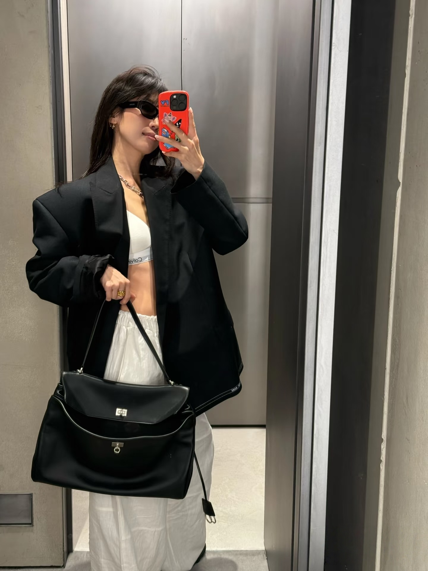 발렌시아가 신상 로데오 오버사이즈 백