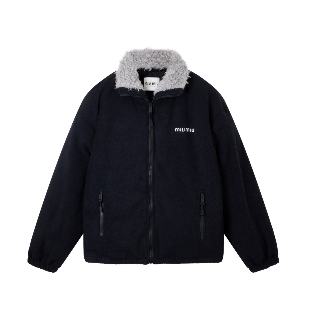 미우미우 플리스 다운재킷  남여공용