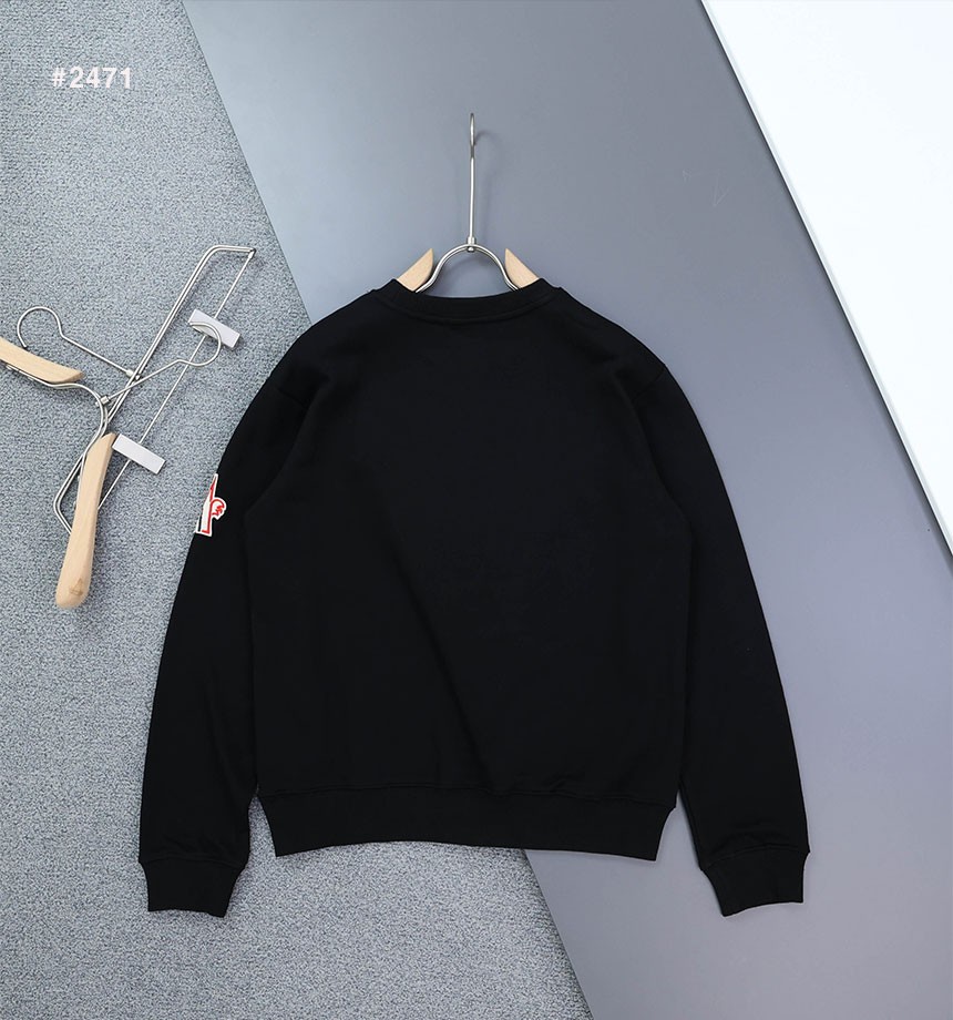 [MONCLER] 몽클레어 그레노블 로고 패치 라운드 맨투맨