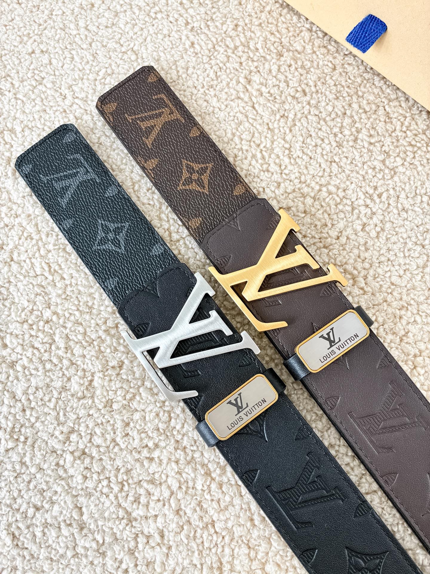 [Louis Vuitton-루이비통] 3.8 남성 가죽 벨트