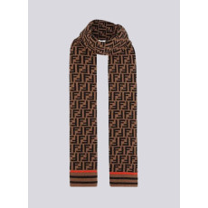 팬디 FF 자카드 캐시미어 머플러