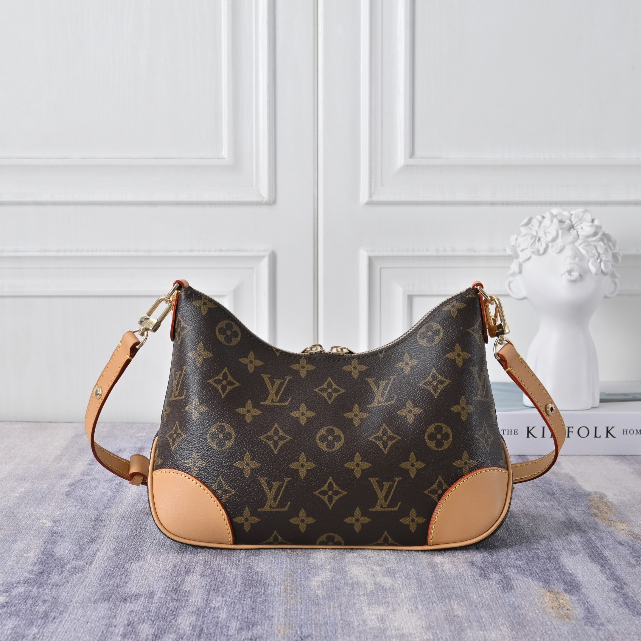 루이비통  불로뉴 PM 내추럴 베쥬