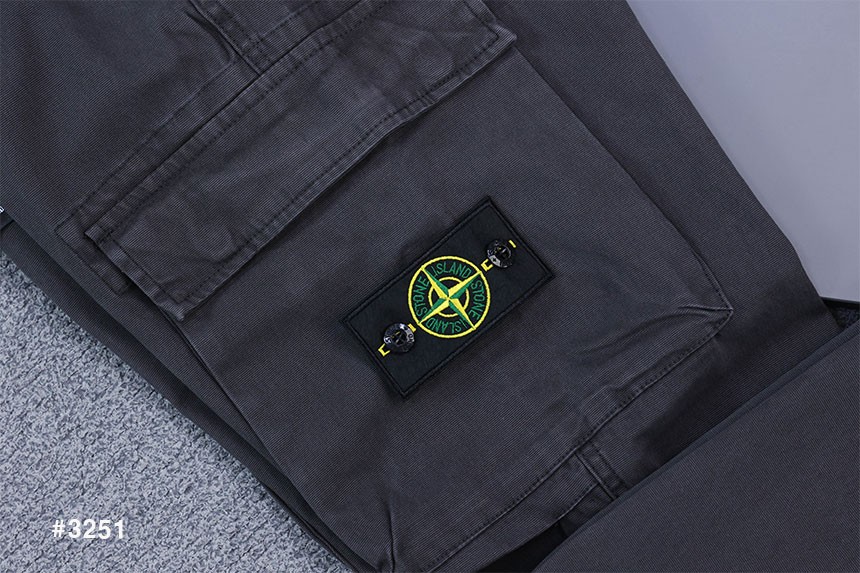 [STONE ISLAND] 스톤아일랜드 유틸리티 콤파스 와펜 카고 팬츠