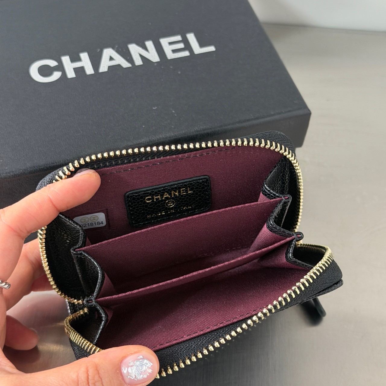 샤넬 클래식 코인퍼스 카드지갑