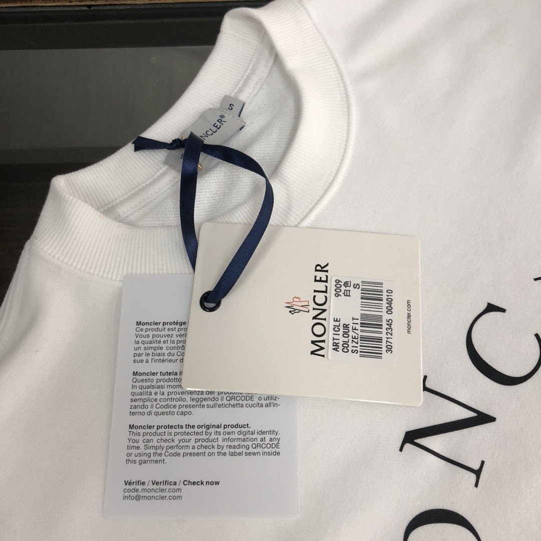 몽클레어 레터링 맨투맨