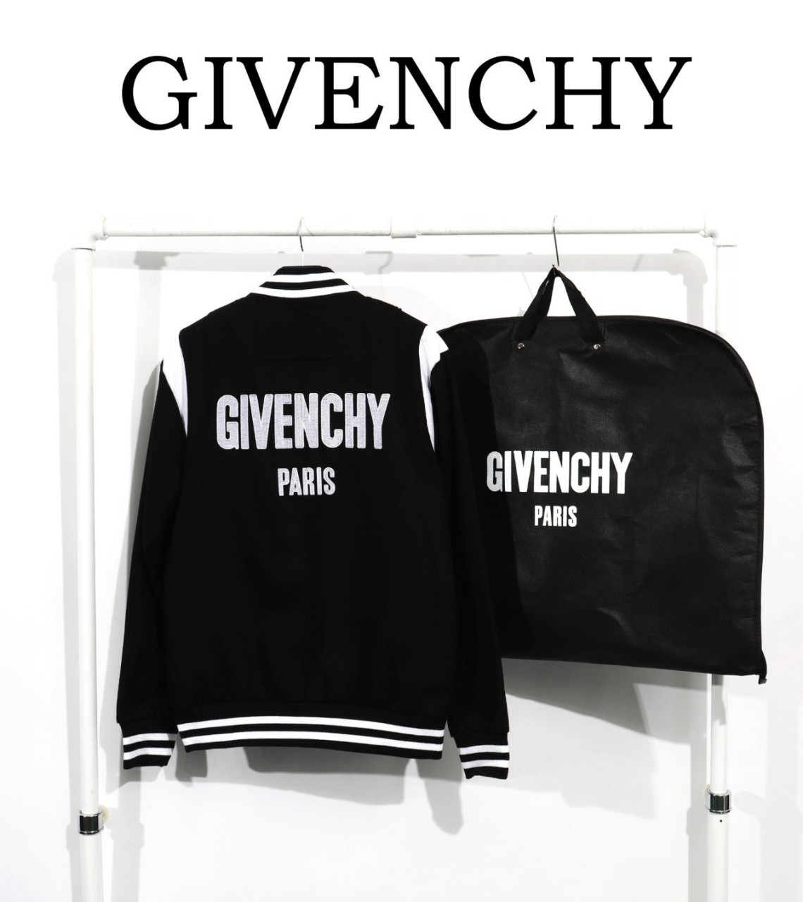 2026 S/S  지방시  파리스 스타디움 울모직 블루종