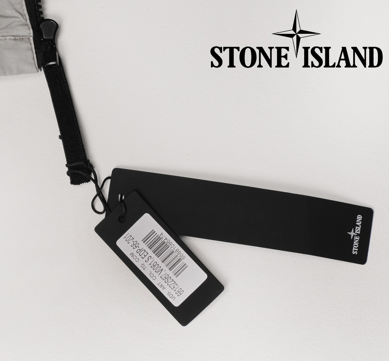 스톤아일랜드 STRETCH COTTON 벨로즈포켓ZIP 오버셔츠