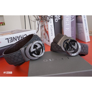 [GUCCI] 구찌 남성용 시마 써클GG로고  2컬러 자동벨트